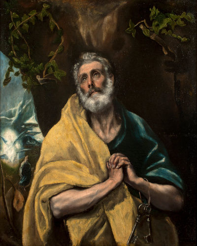 Tears of St Peter El Greco